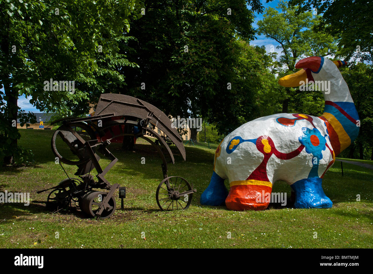 Moderna Museet installations by Niki de Saint Phalle and Jean Tinguely  Stockholm, Sweden Stock Photo - Alamy
