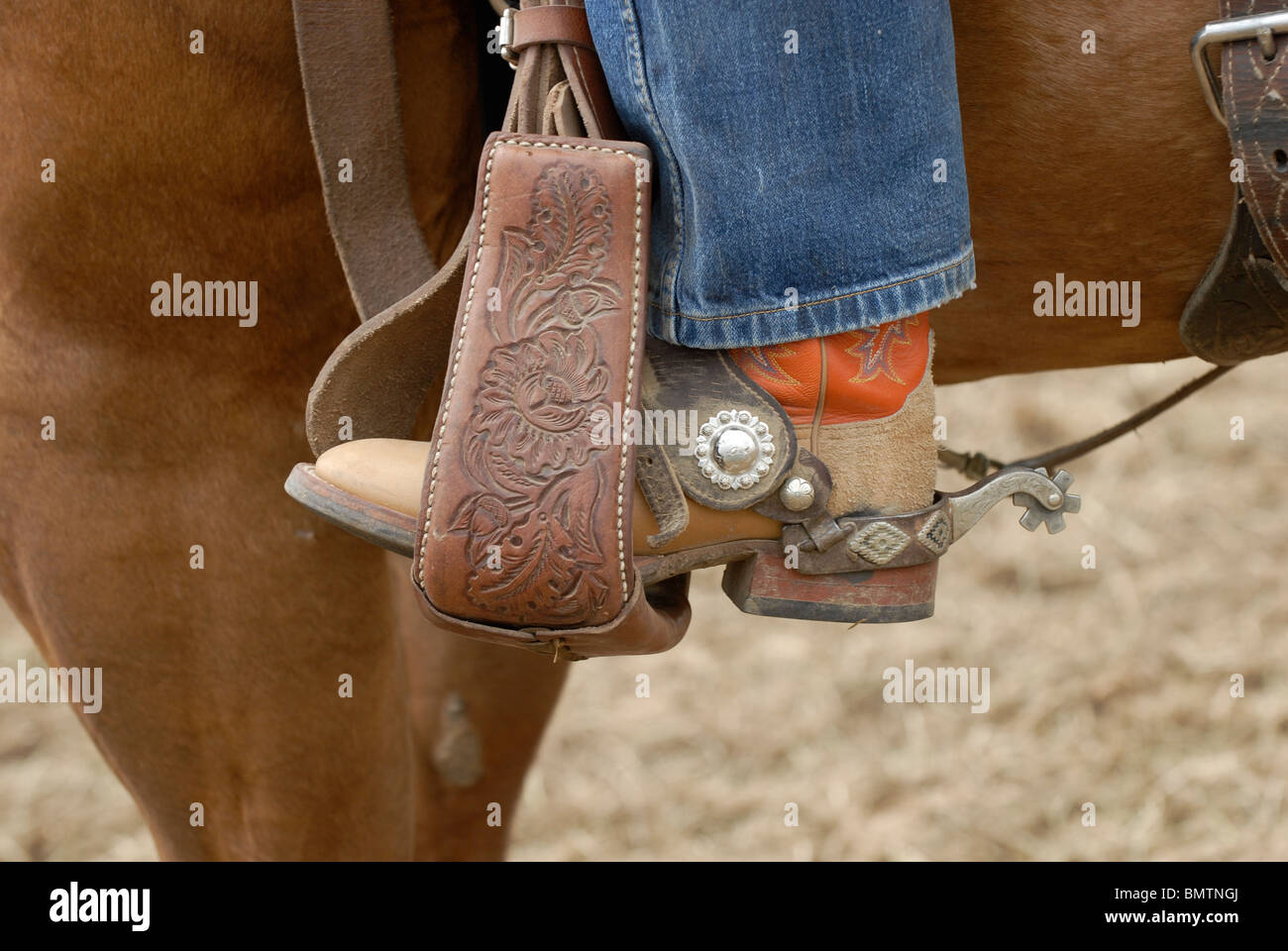 Riding boot with spur hires stock photography and images Alamy