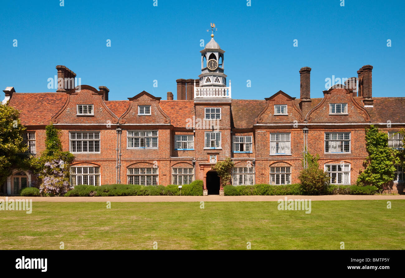 Rothamsted Manor, in the grounds of Rothamsted Research, near Harpenden, Hertfordshire, UK Stock Photo