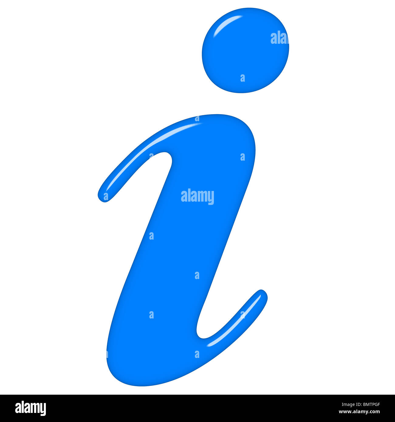 3d information symbol Stock Photo Alamy