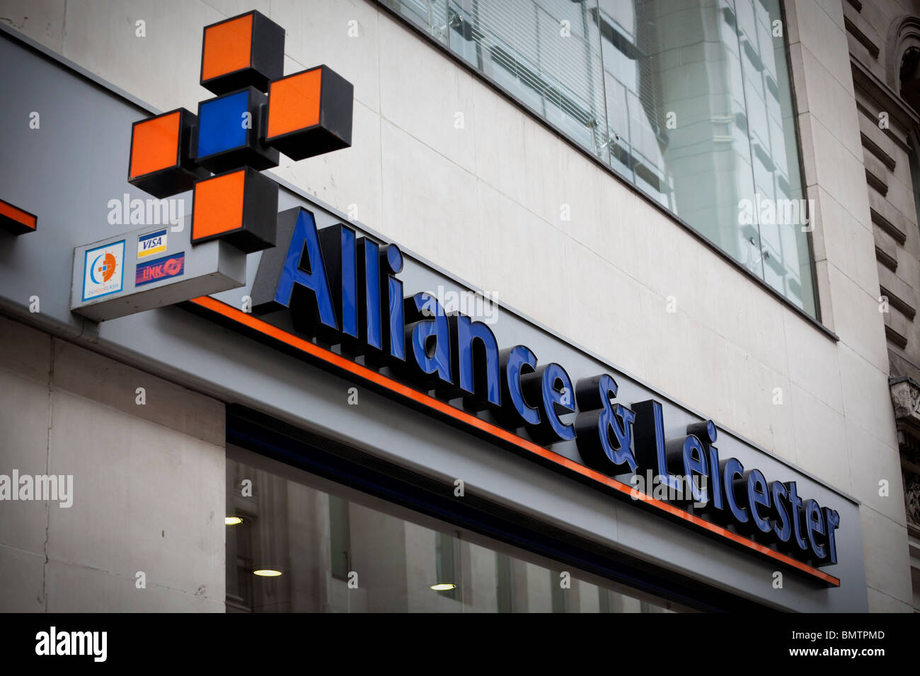Alliance and Leicester bank branch in London, UK Stock Photo - Alamy
