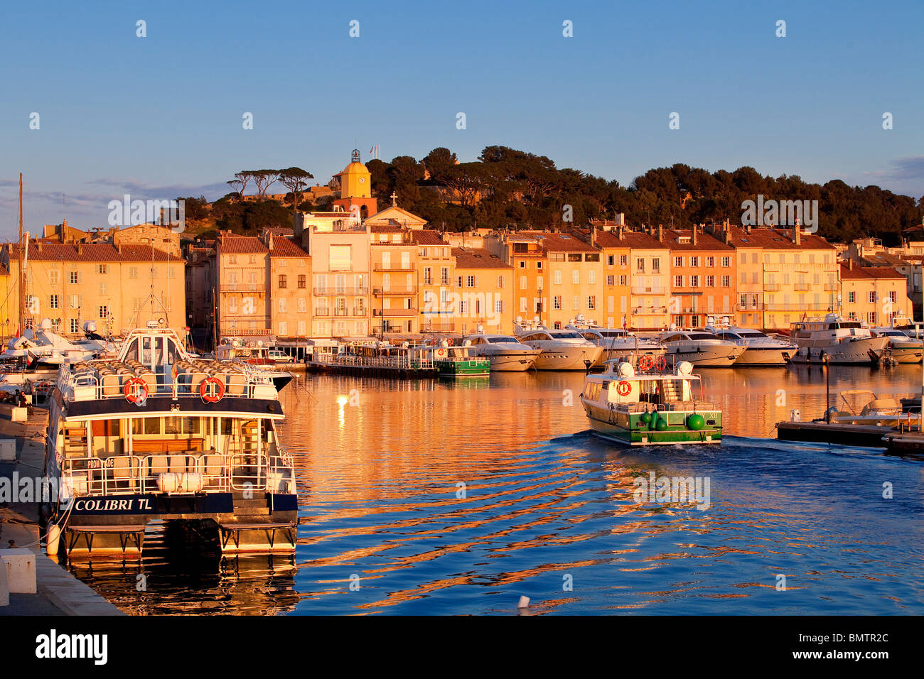 France, Var, Saint Tropez, Saint Tropez Harbour Stock Photo - Alamy