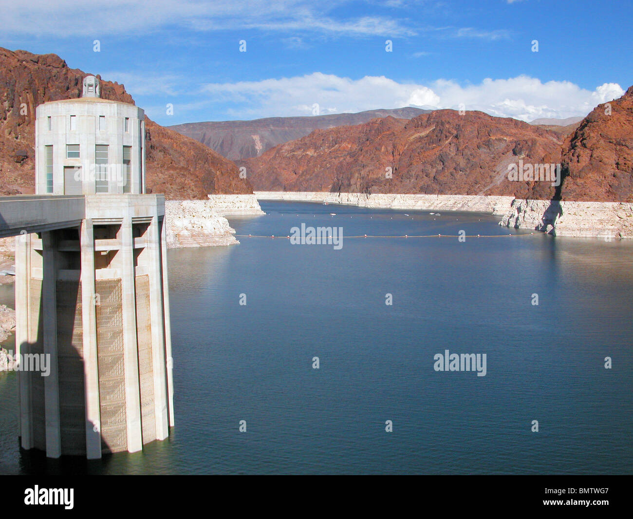Lake Mead National Recreation Area, the artificial lake created by the Hoover Dam, Boulder City