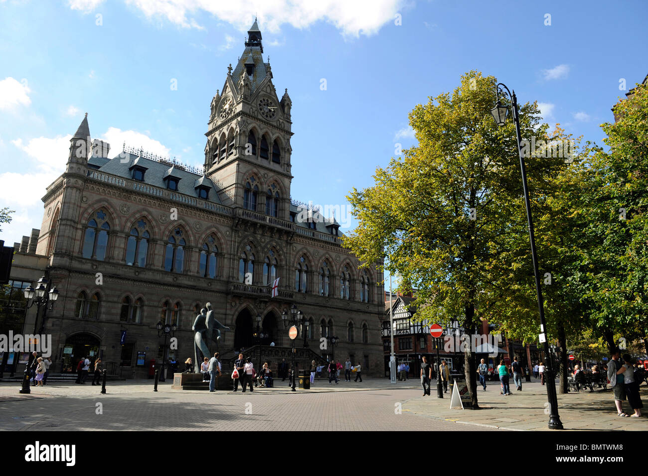 Chester Town Hall and Tourist information centre Stock Photo