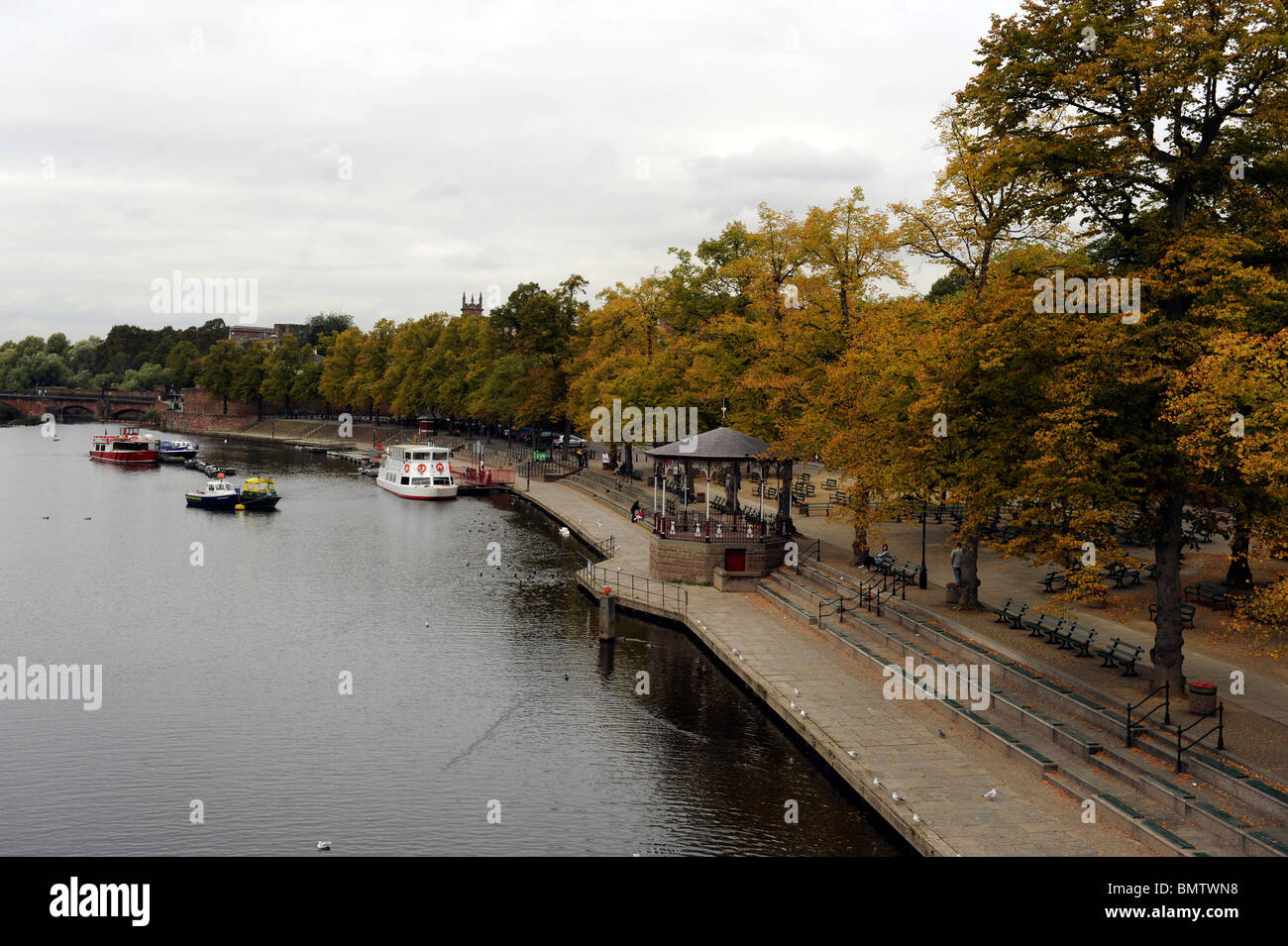The River Dee, Chester Stock Photo