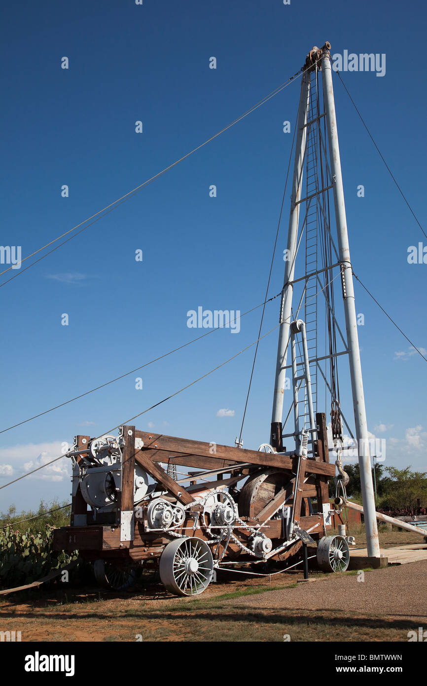 Star Spudder 45C oil drilling machine Petroleum Museum Midland Texas