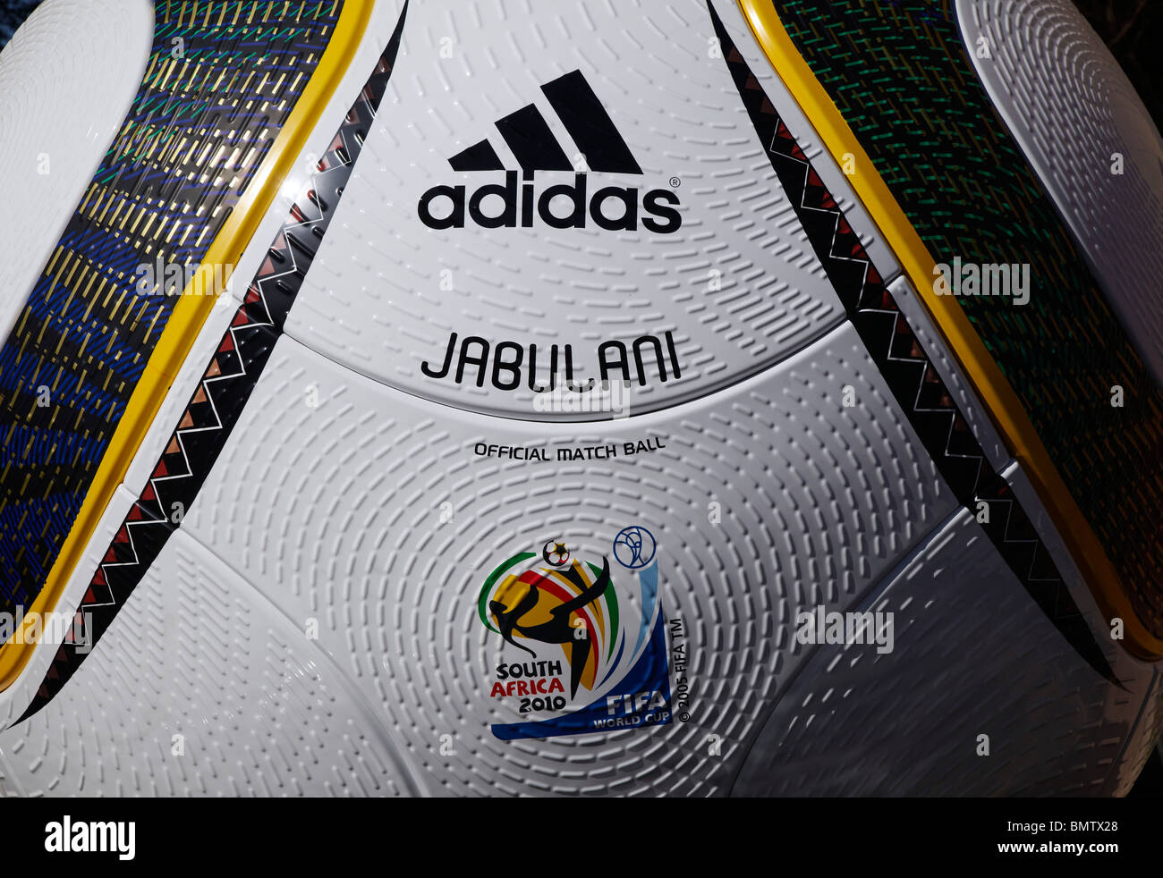 Jabulani football, south Africa world cup football Stock Photo