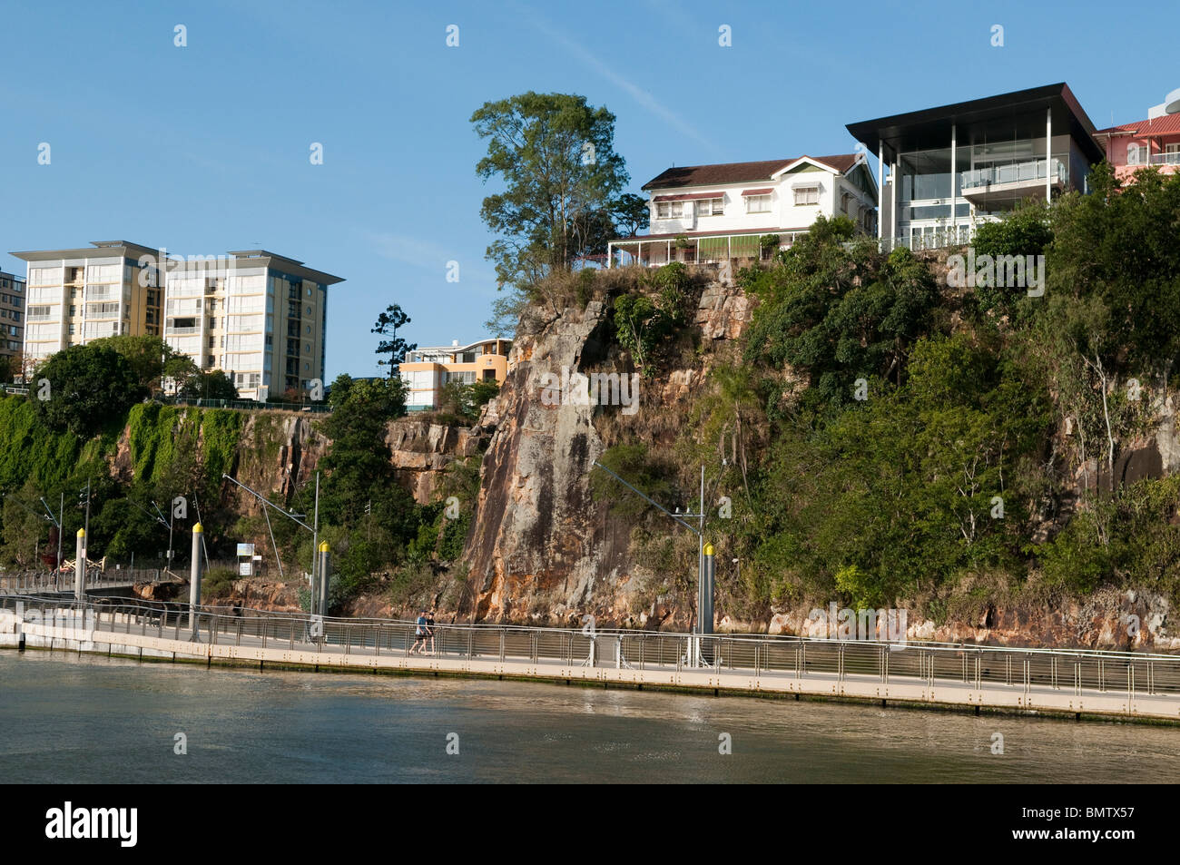 River Walk, Brisbane, Queensland, Australia Stock Photo