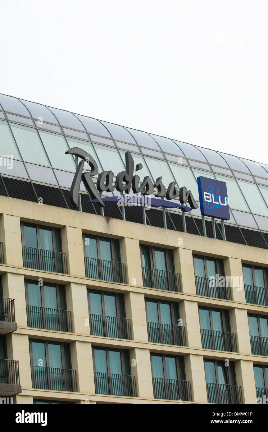 Radisson Hotel Berlin Mitte Germany Stock Photo