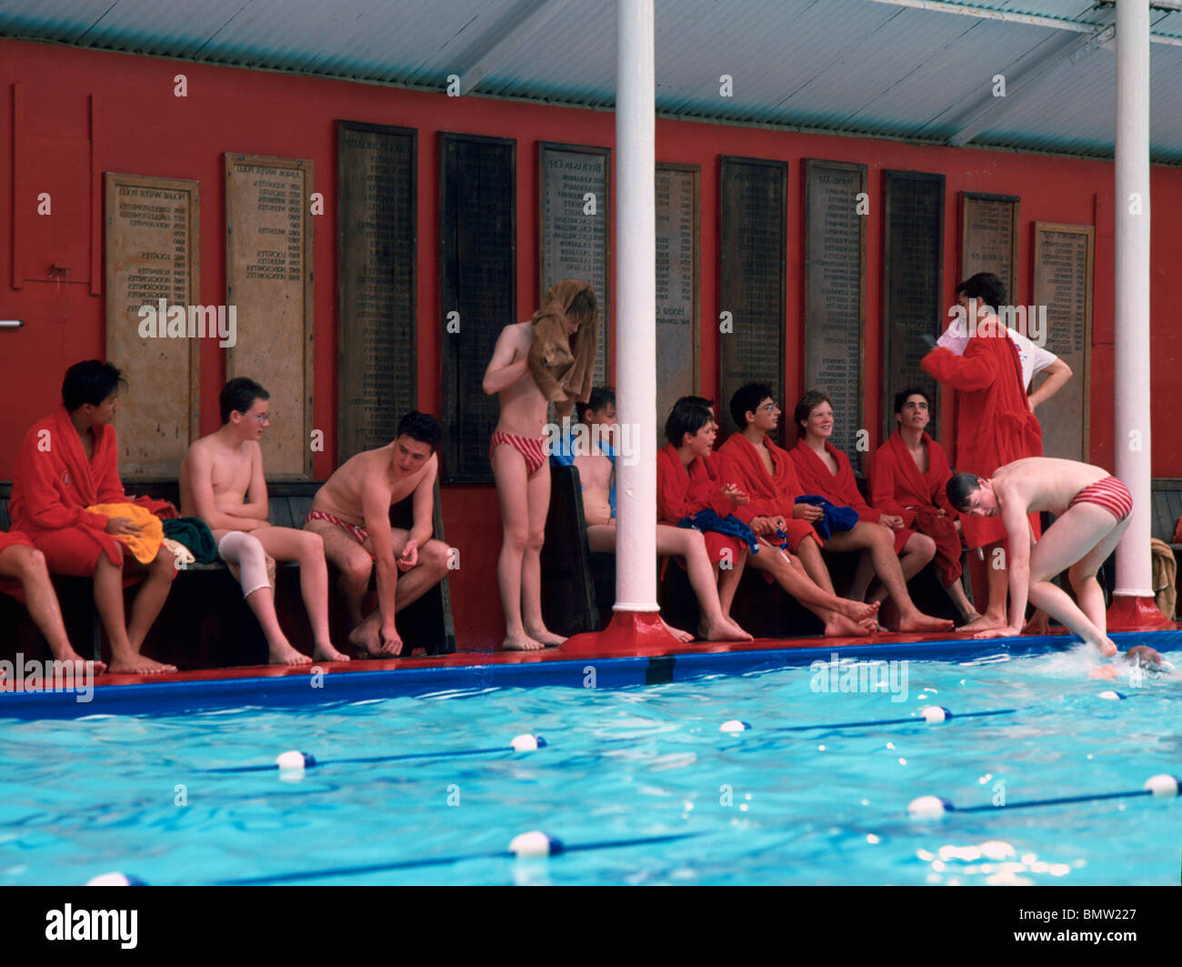 1980s Swimming Pool High Resolution Stock Photography and Images - Alamy