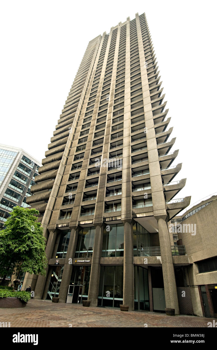 Cromwell tower the barbican london residential flats Stock Photo Alamy