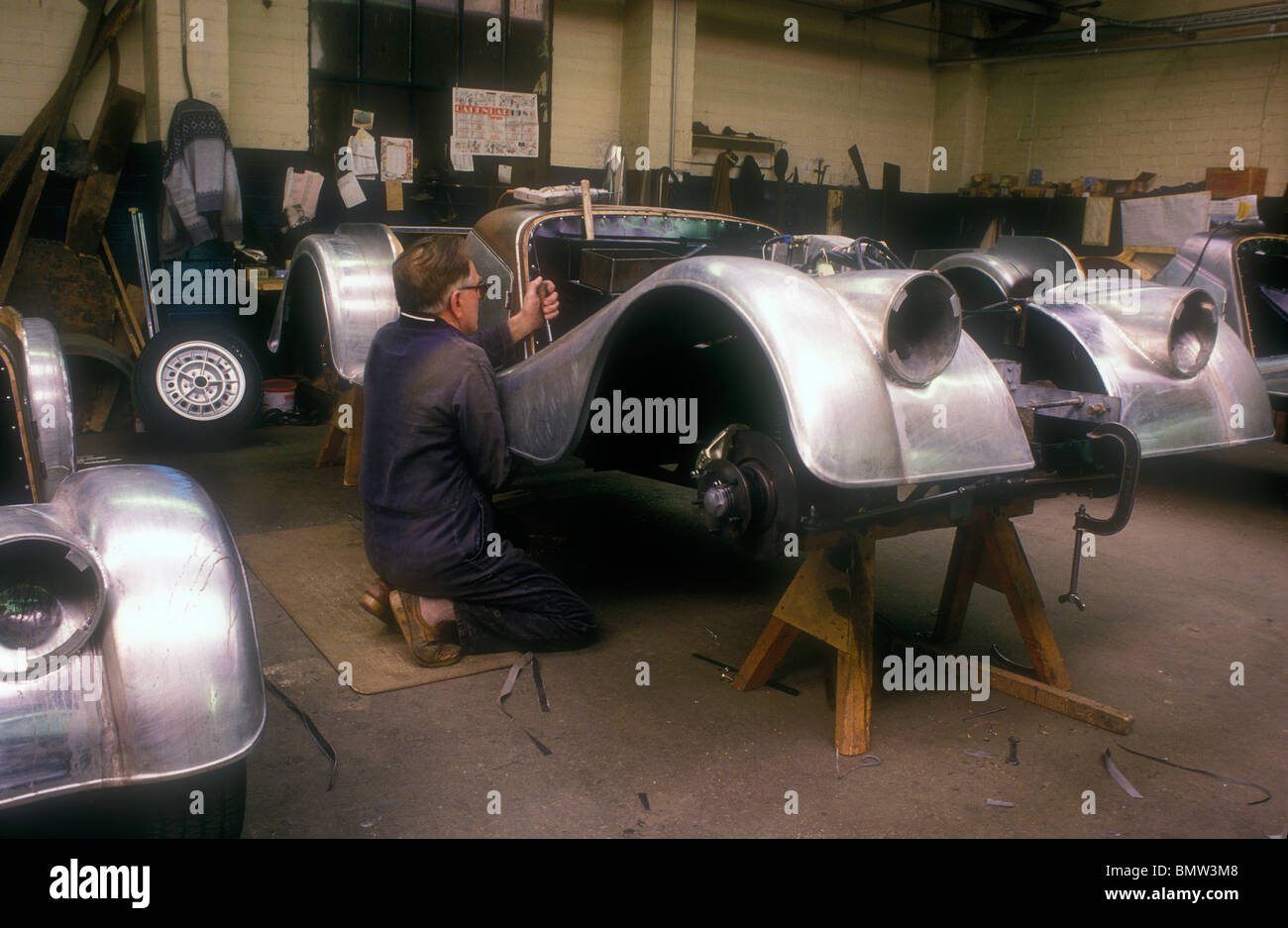 The motor car factory in Malvern Link UK Stock Photo Alamy