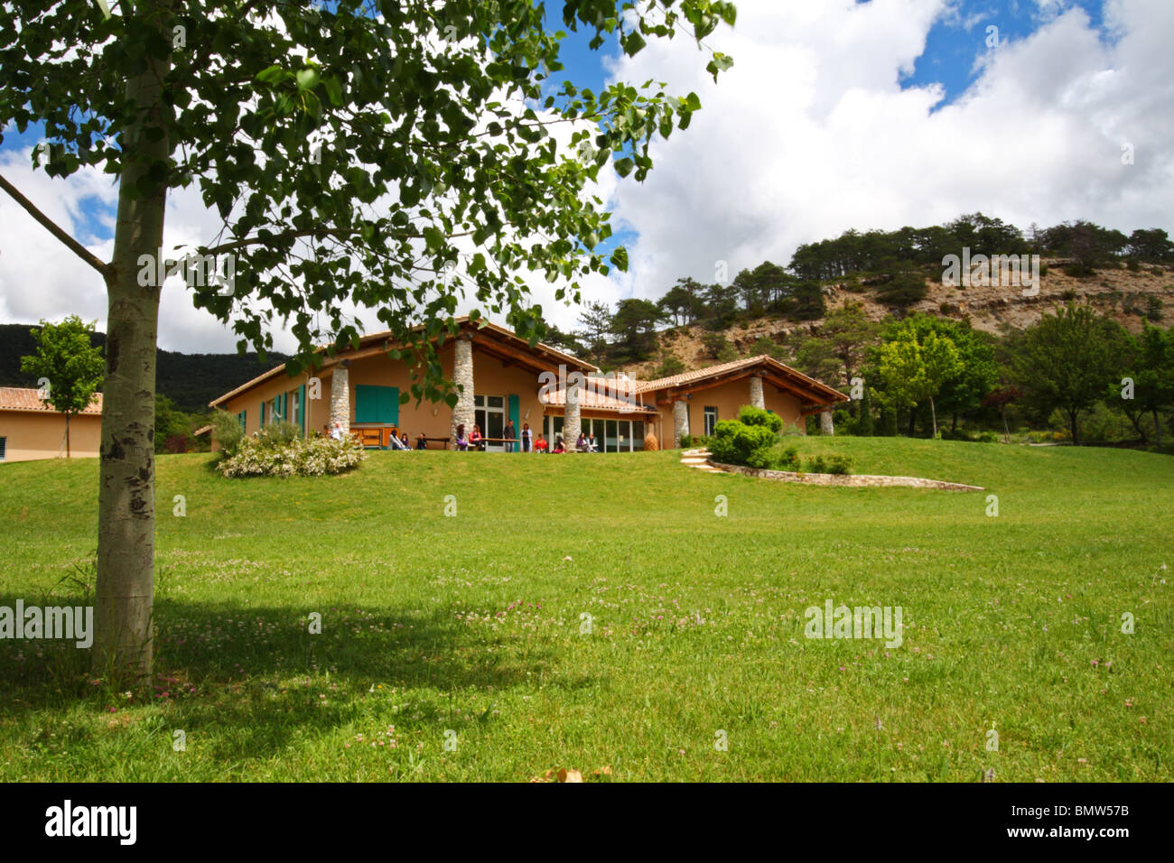 The community center in the small French farming village of La Martre