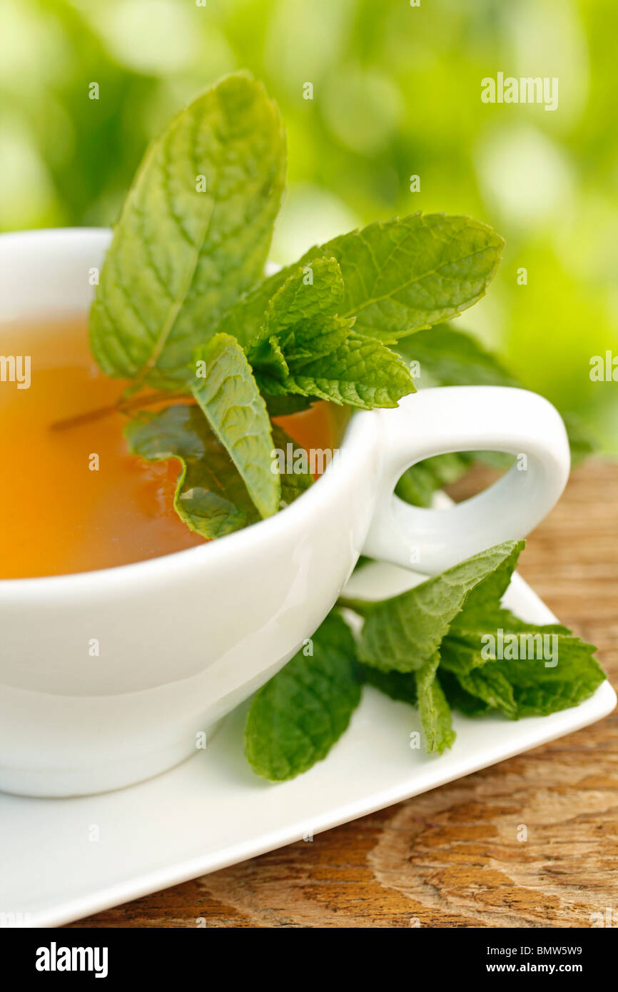 Peppermint tea Stock Photo Alamy