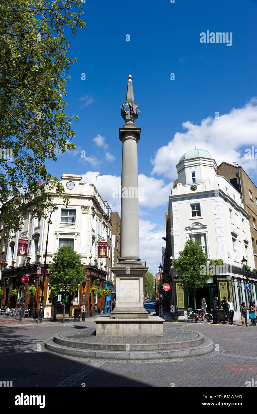 Seven Dials near Covent Garden, London, England, UK Stock Photo