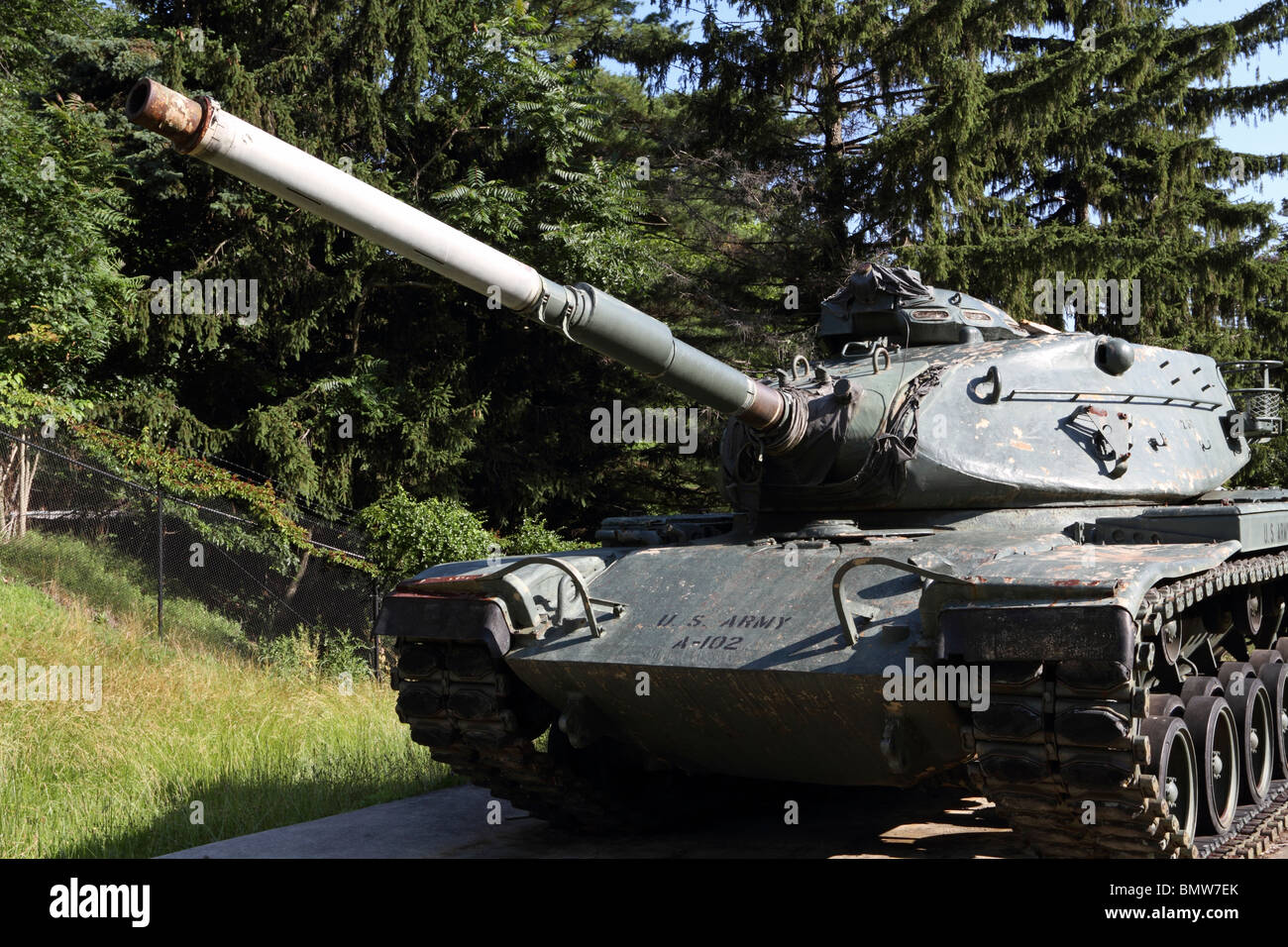United States M60A1 Army Tank also called the Patton tank in honor of
