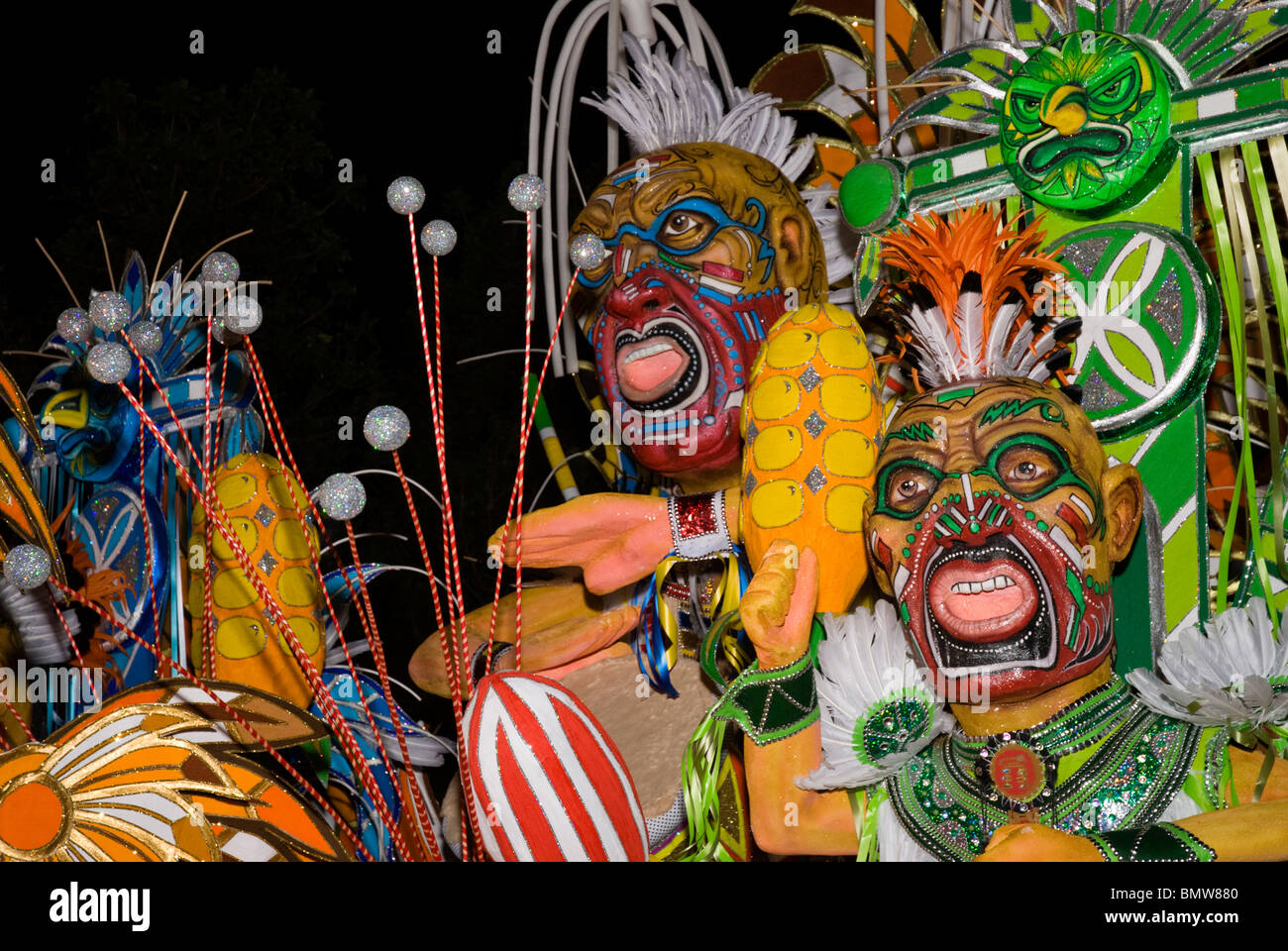 Junkanoo, New Year's Day Parade, Nassau, Bahamas Stock Photo