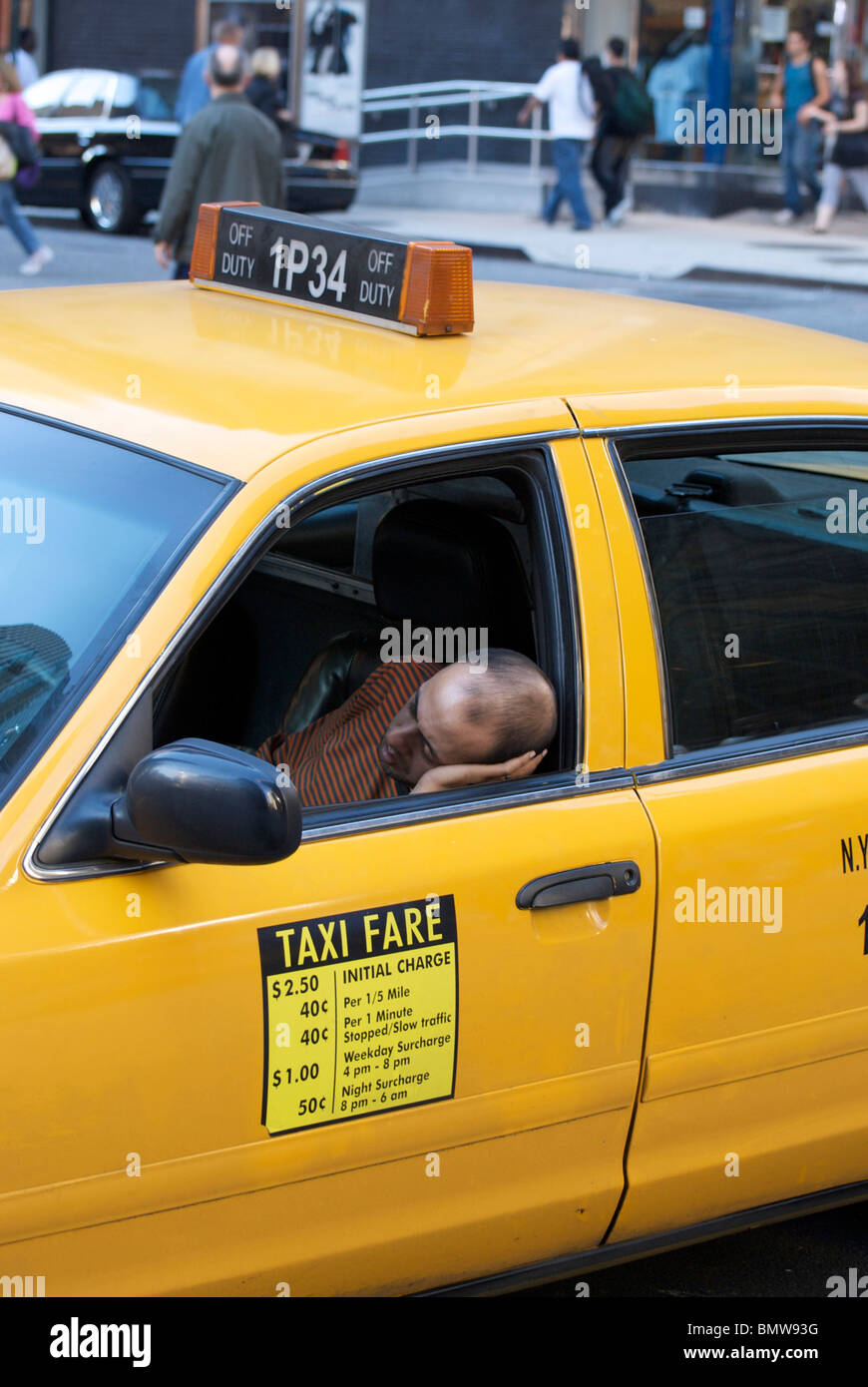 Taxi Driver New York High Resolution Stock Photography and Images Alamy
