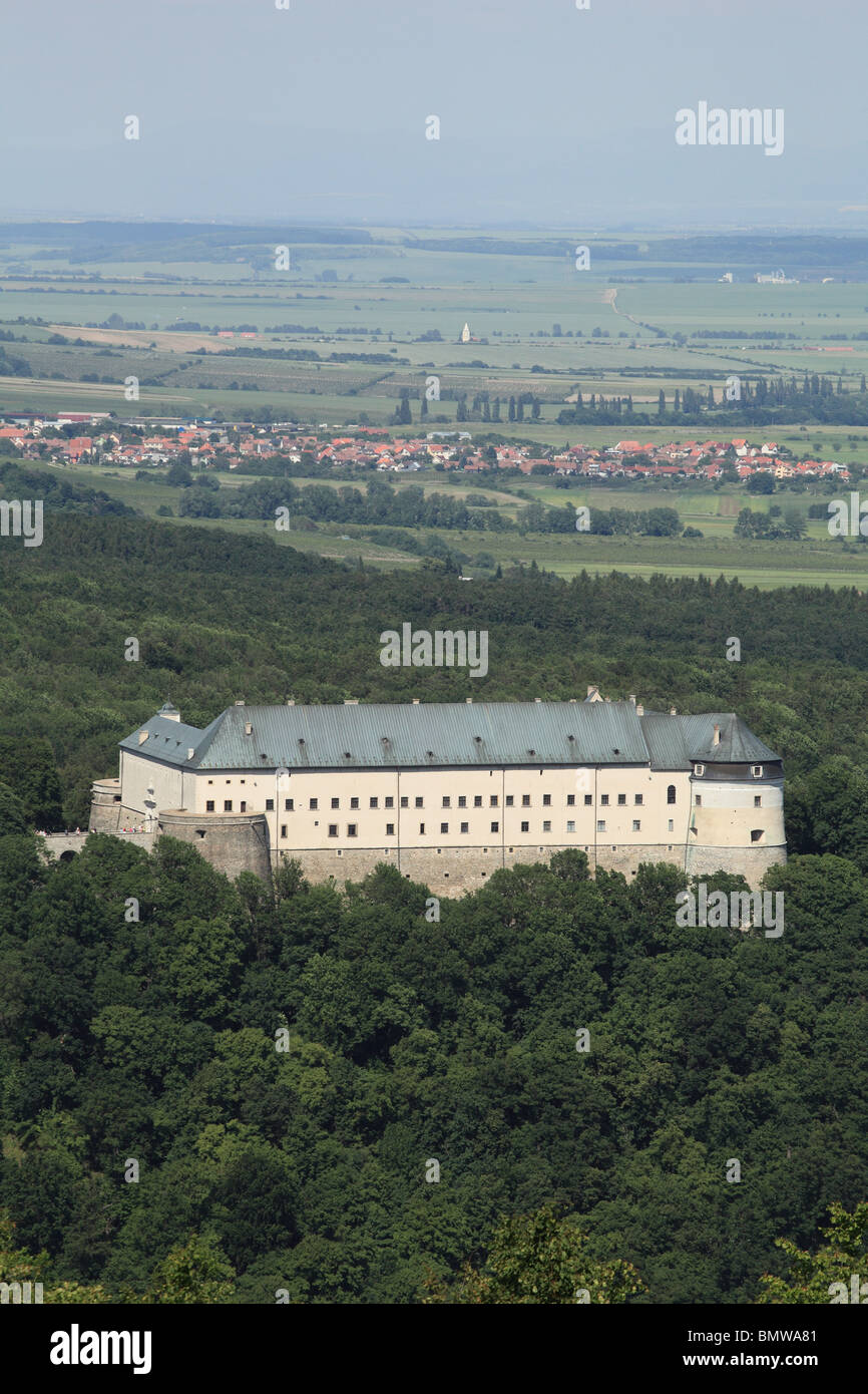 The medieval castle Cerveny Kamen, Slovakia. Stock Photo