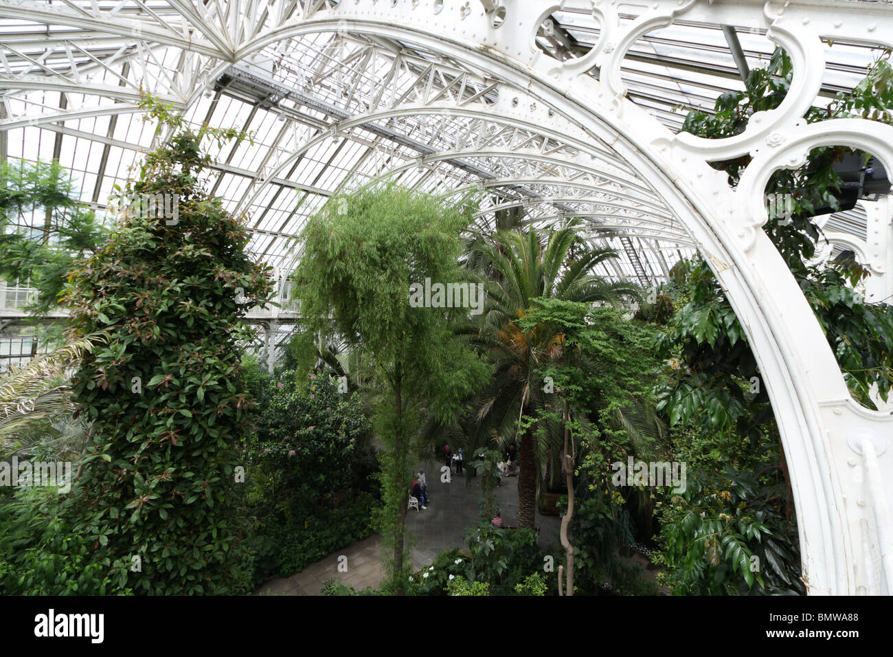 Temperate House, Royal Botanic Gardens, Kew, Richmond, Surrey, England, United Kingdom Stock Photo