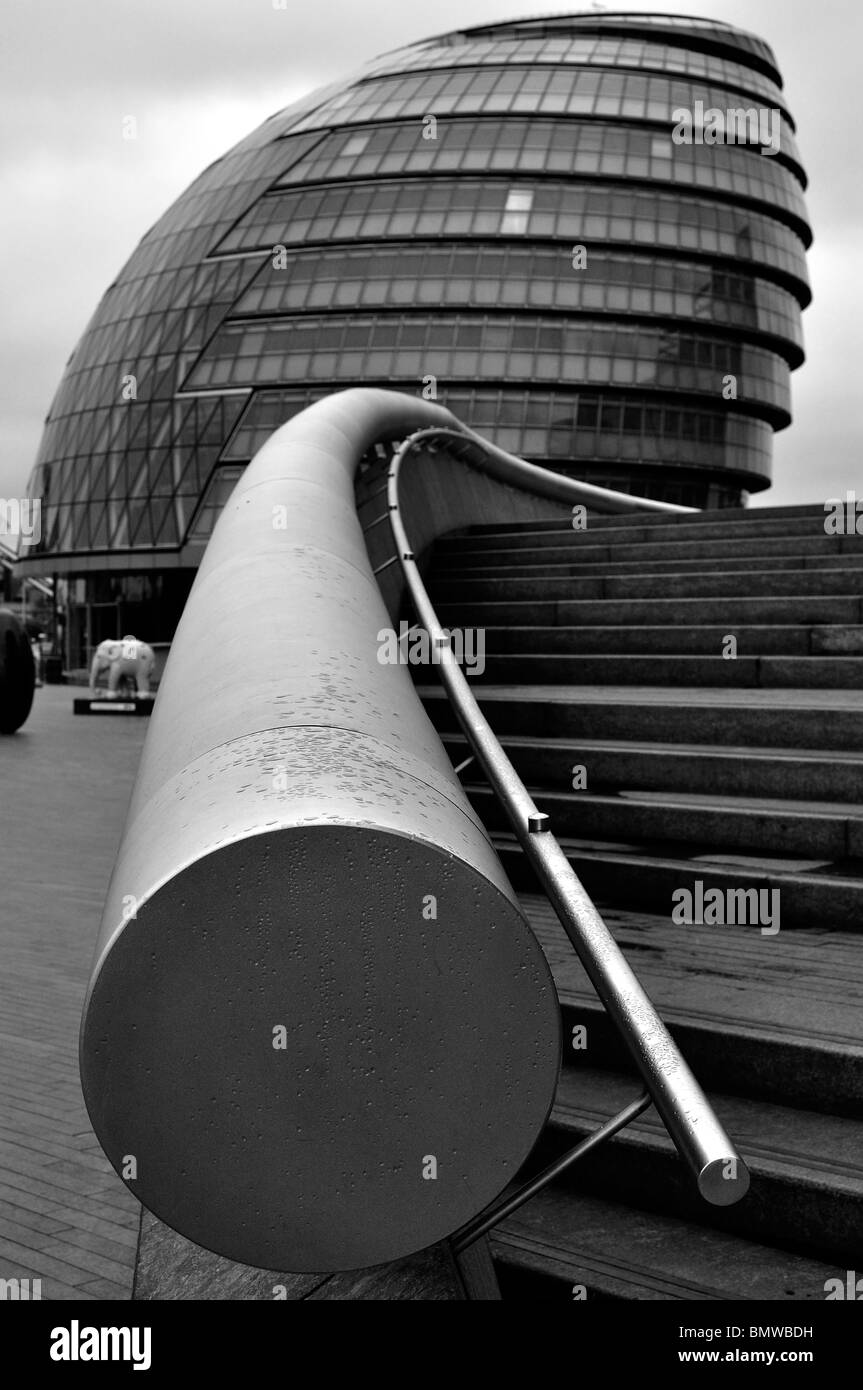 City Hall, office of the Mayor of London Stock Photo