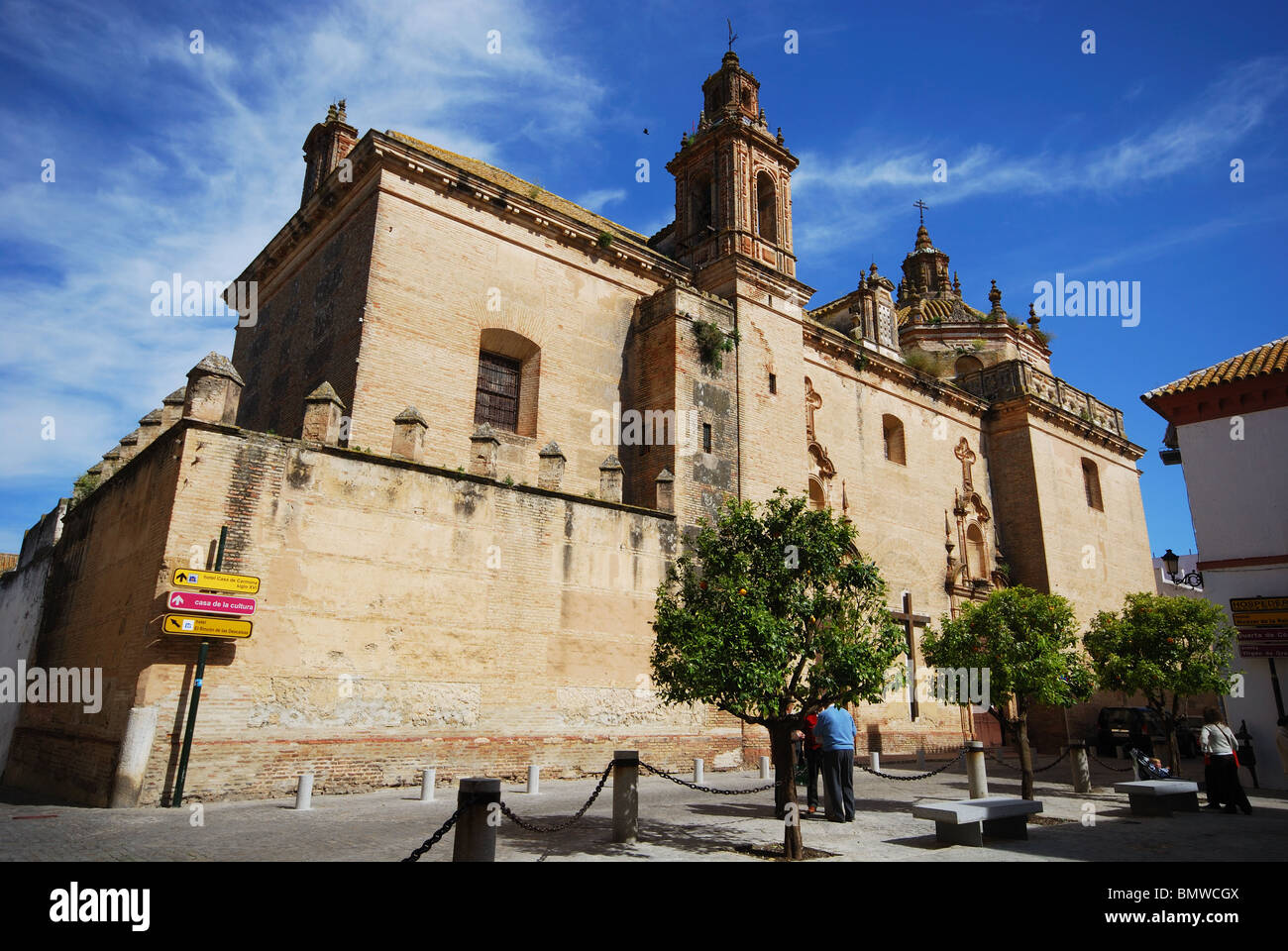 Las Descalzas convent, Carmona, Seville Province, Andalucia, Spain, Western Europe. Stock Photo