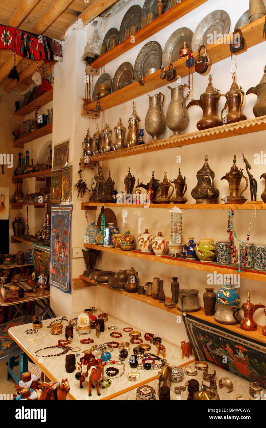 Souvenir for sale at Bagdad 66 Cafe in Syria Stock Photo Alamy