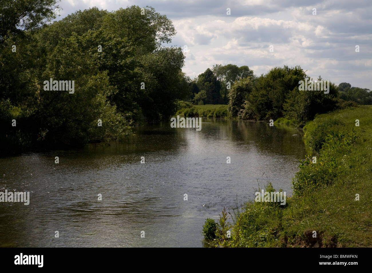 River Mole Leatherhead Surrey High Resolution Stock Photography and