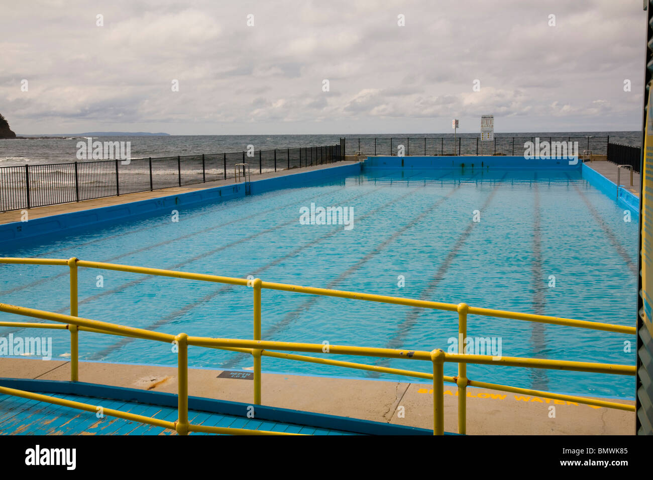 ulladulla outside open air swimming sea pool, new south wales,australia Stock Photo