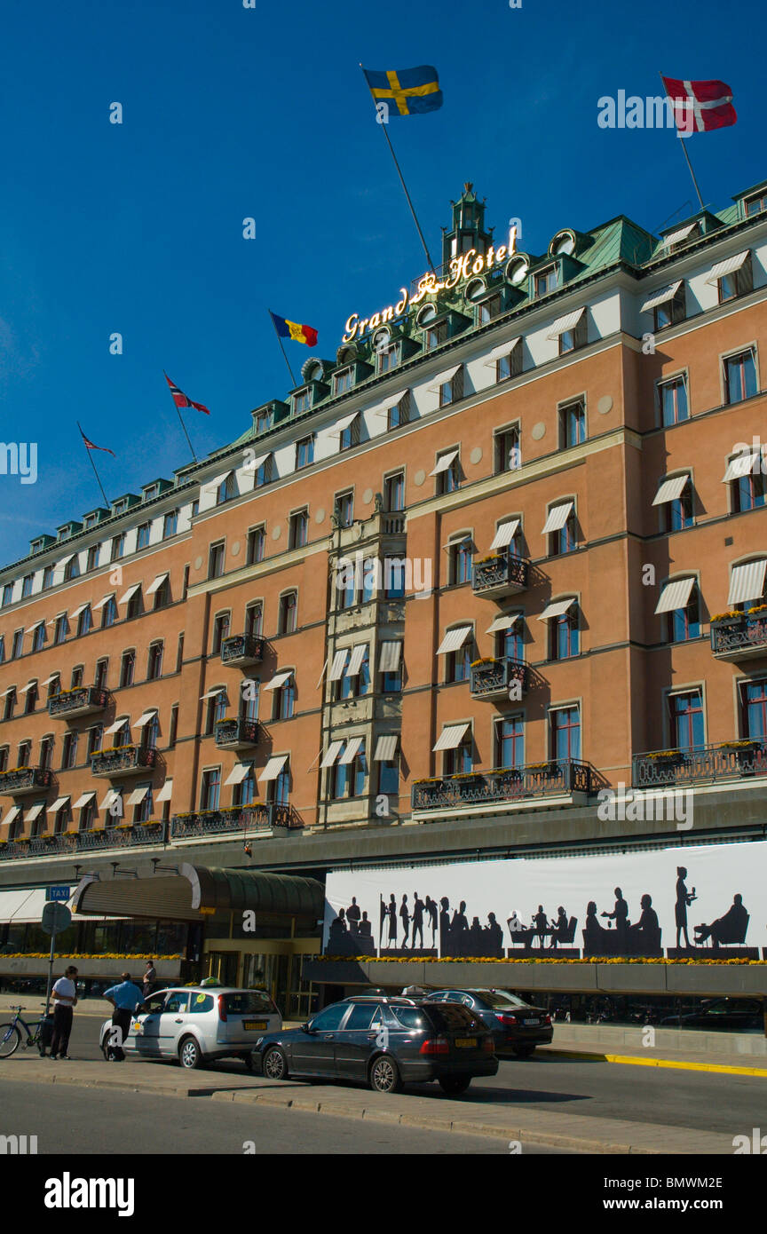 Grand Hotel Stockholm Sweden Europe Stock Photo