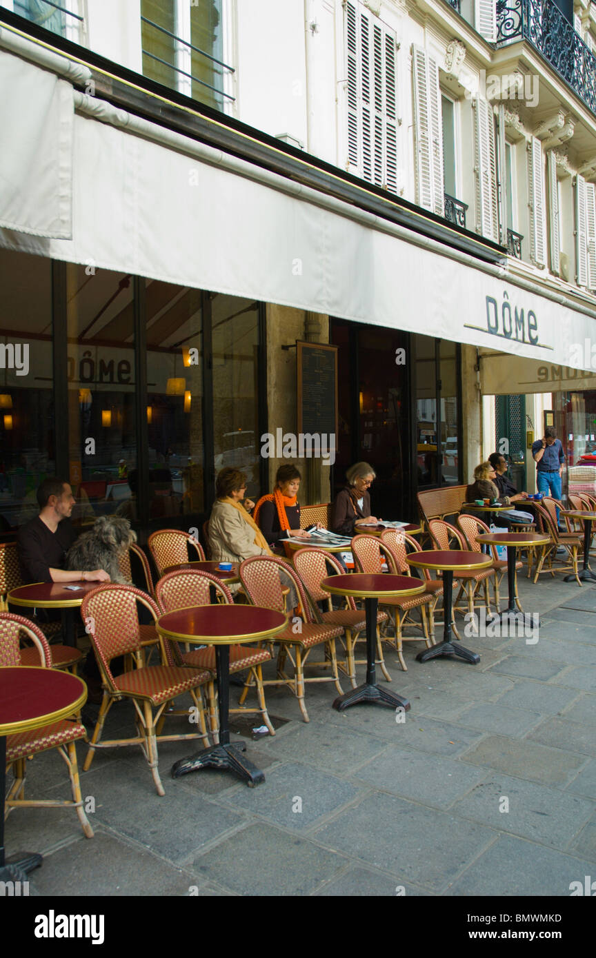 Le Dome du Marais cafe exterior central Paris France Europe Stock Photo