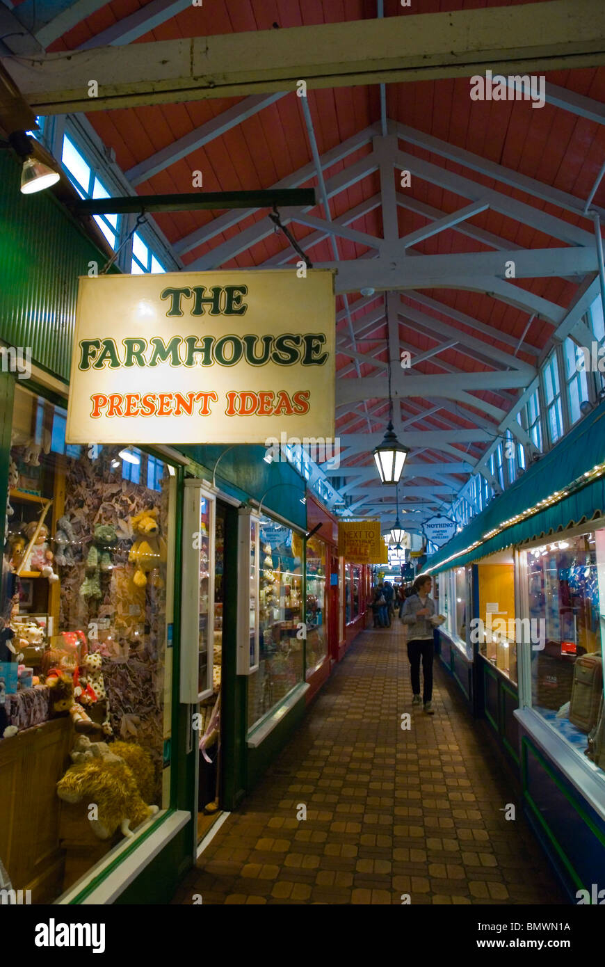 Oxford covered market central Oxford England UK Europe Stock Photo