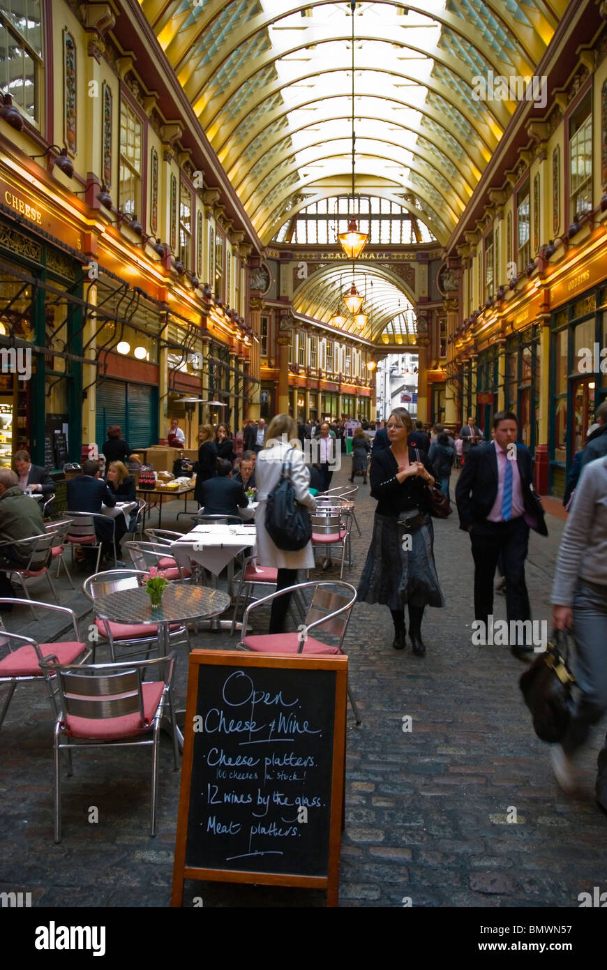 Leadenhall market City of London England UK Europe Stock Photo