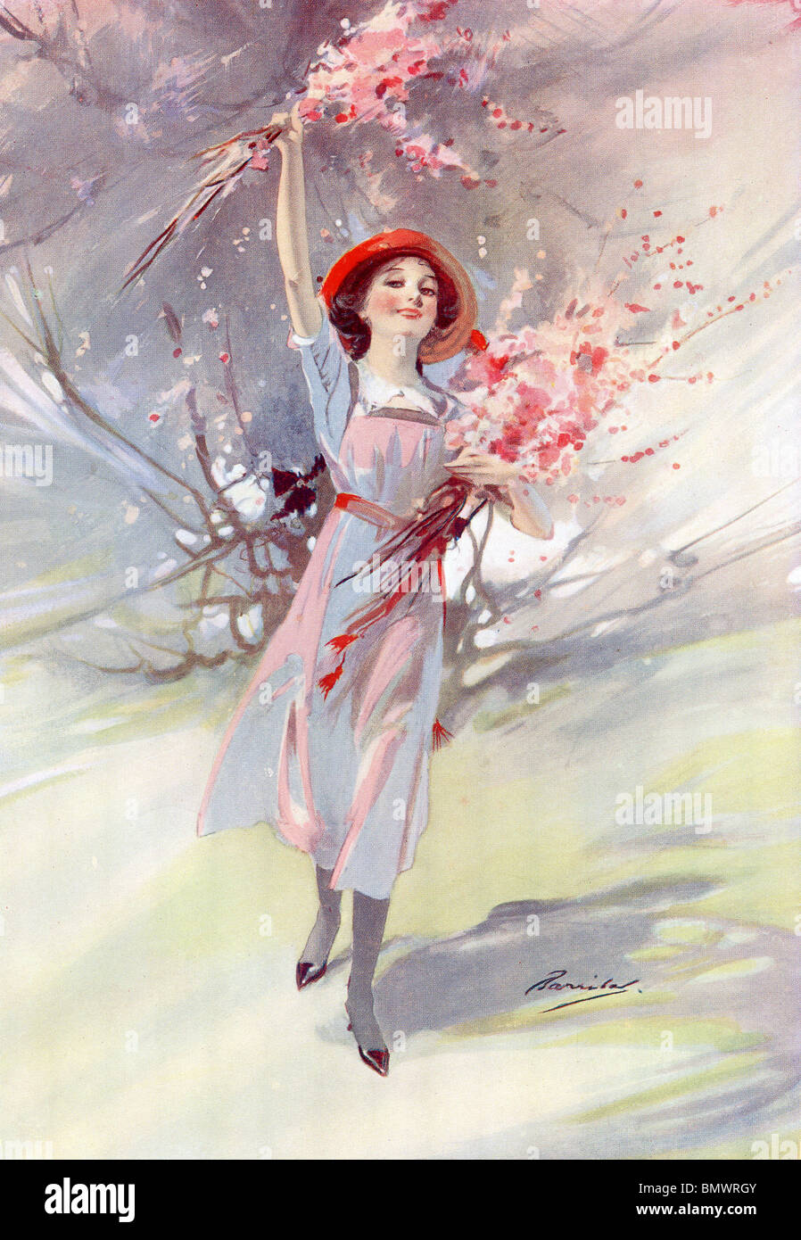 The Summer Girl Stock Photo Alamy