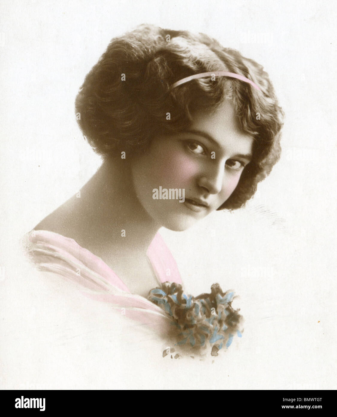 Old 1800s portrait of a lady hi-res stock photography and images - Alamy