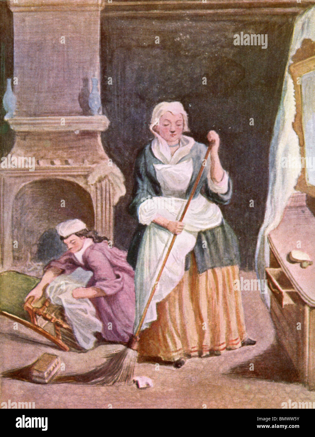 Victorian women cleaning hires stock photography and images Alamy