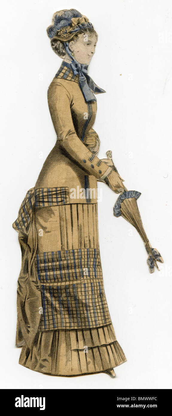 1800s woman dress hi-res stock photography and images - Alamy