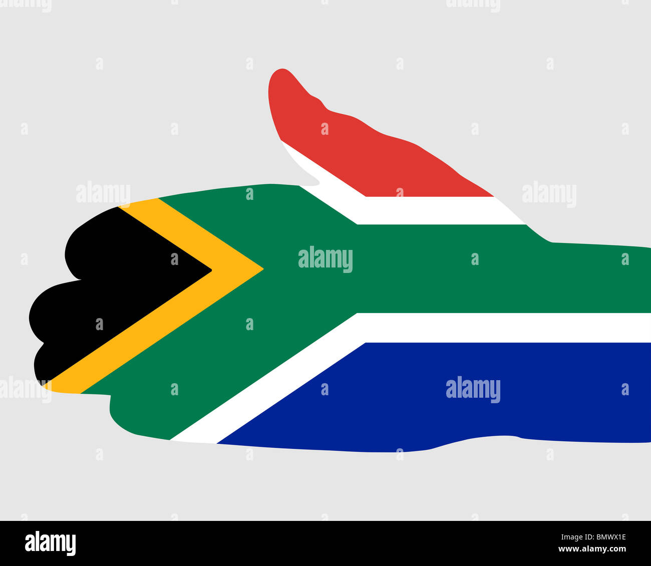 South African handshake Stock Photo - Alamy