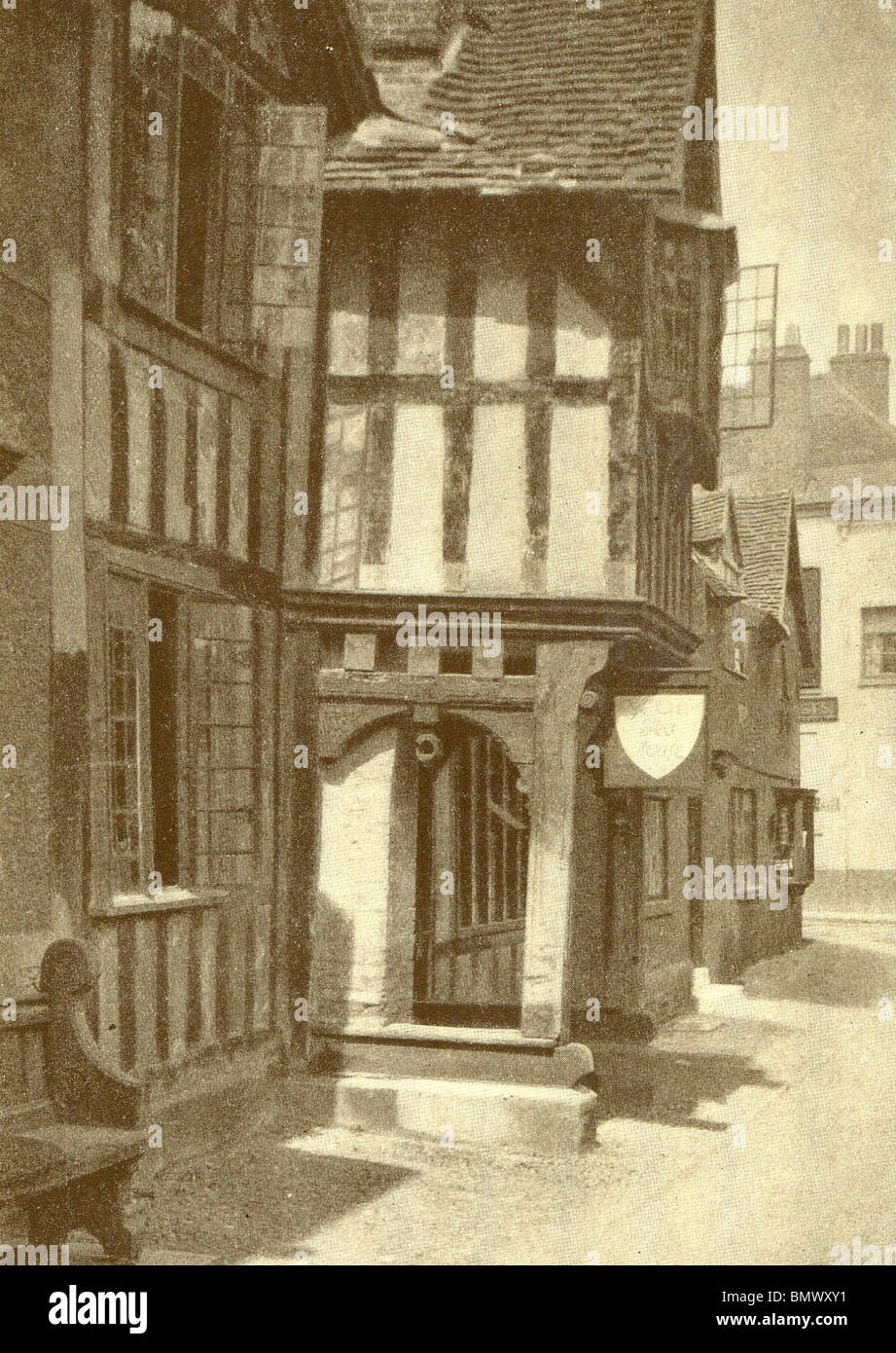 A Bit of Old Warwick, England Stock Photo