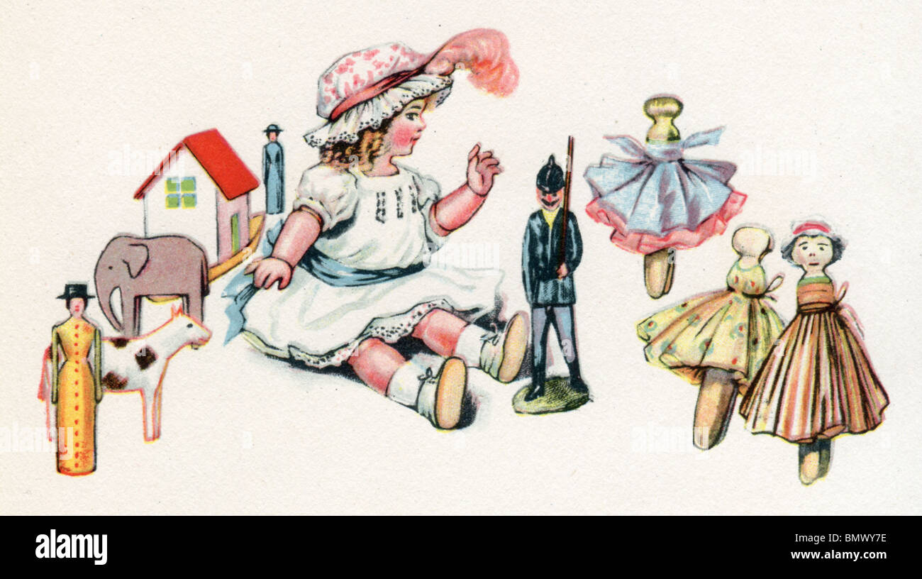 Play Dolly Dollies here and Dollies There Stock Photo Alamy