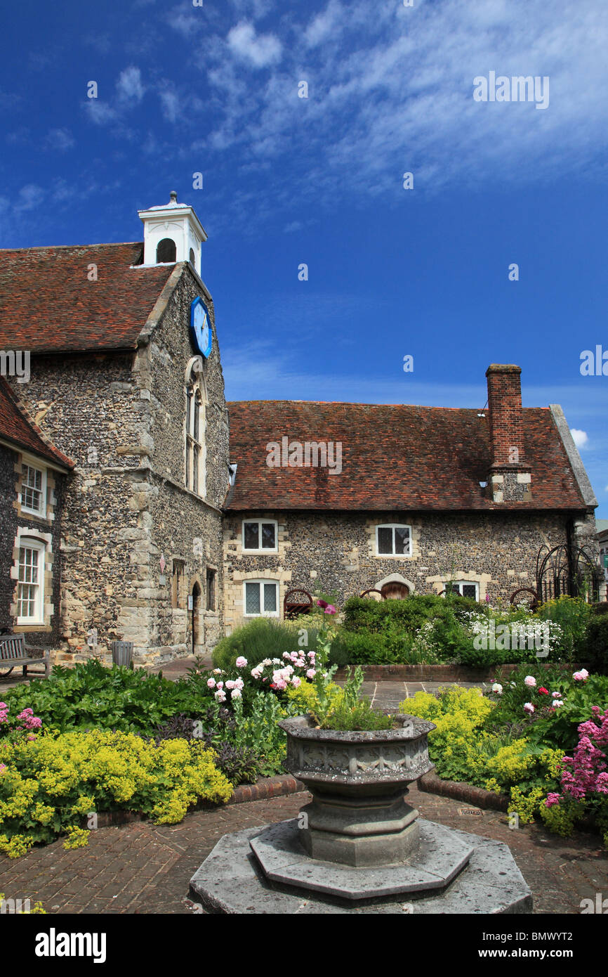 Canterbury Museum in the house of Lambin build in 1180, later hospital