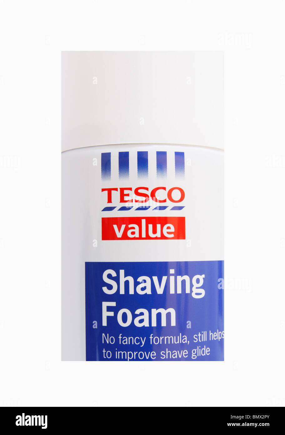 Tesco's own brand value shaving foam Stock Photo Alamy