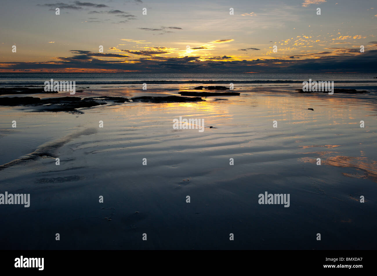 Sunset at Cable beach Broome Australia Stock Photo Alamy
