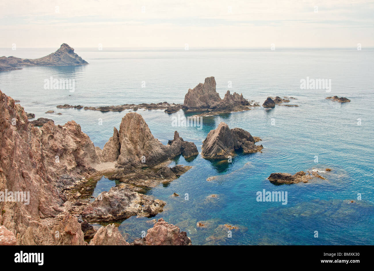 Cabo de Gata National Park, Almeria coast, Andalusia Spain Stock Photo