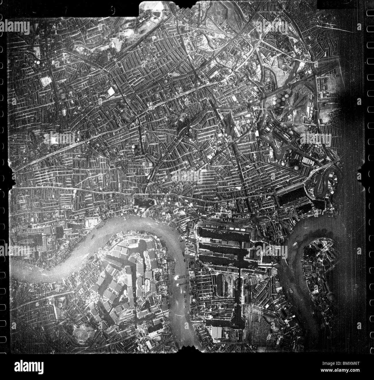 London  - Luftwaffe Air Blitz Attack Stock Photo