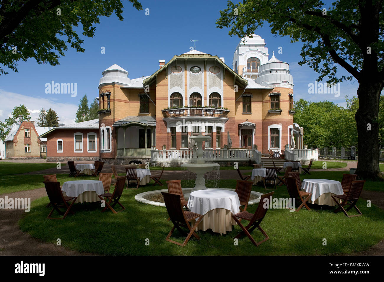 Estonia,Parnu,Ammende Villa (Jugendstil),traditional houses,historic