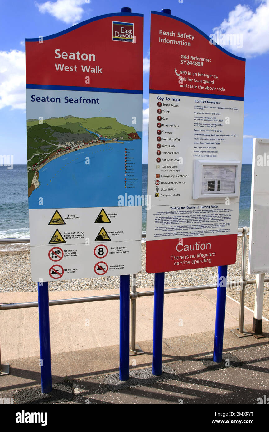 Map of seaton hires stock photography and images Alamy