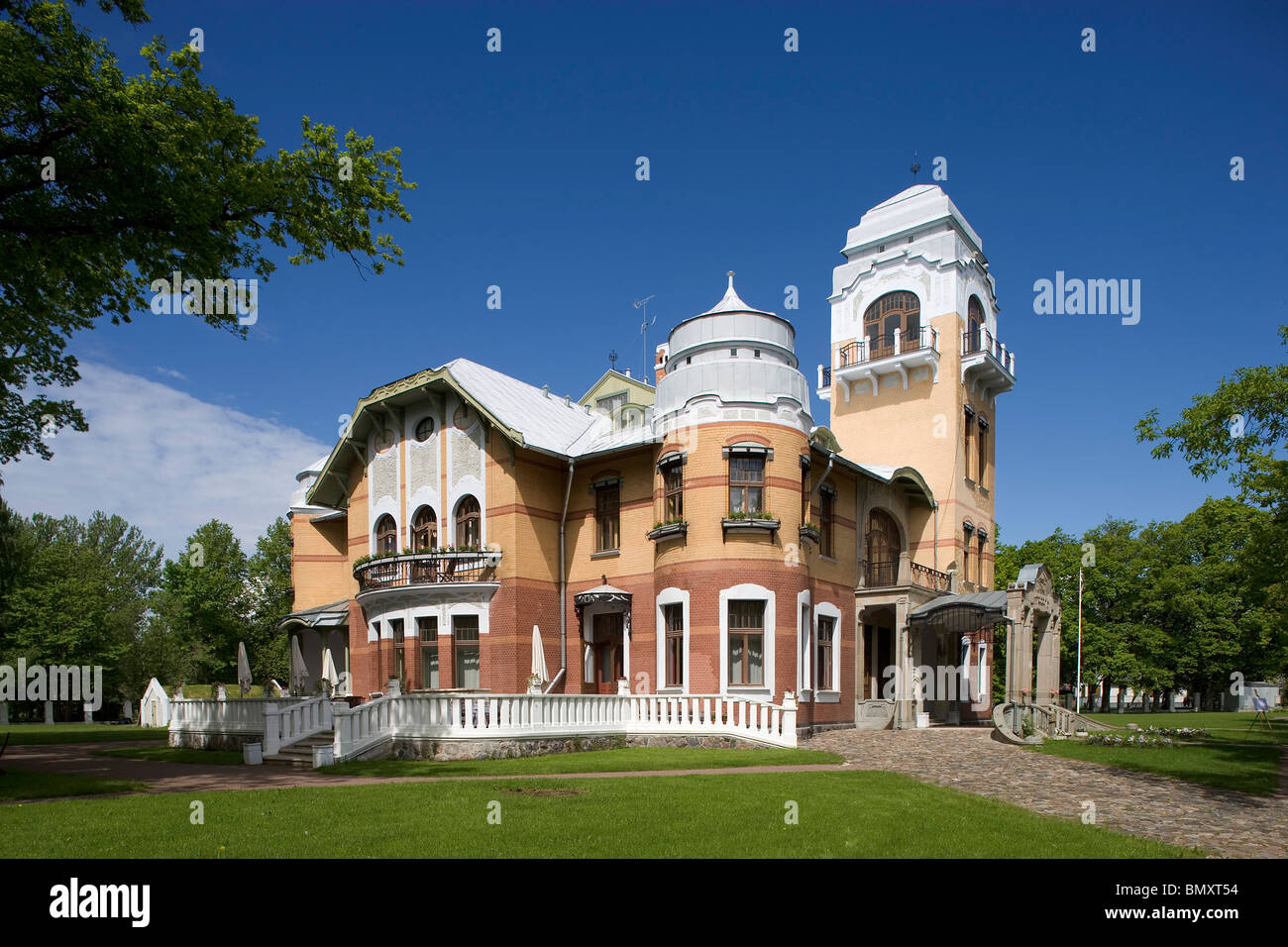 Estonia,Parnu,Ammende Villa (Jugendstil),traditional houses,historic