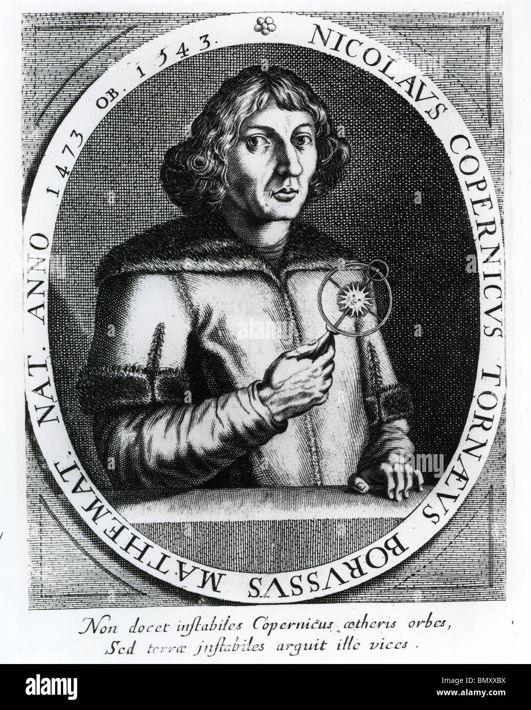 NICOLAUS COPERNICUS (1473-1543) Polish astronomer Stock Photo
