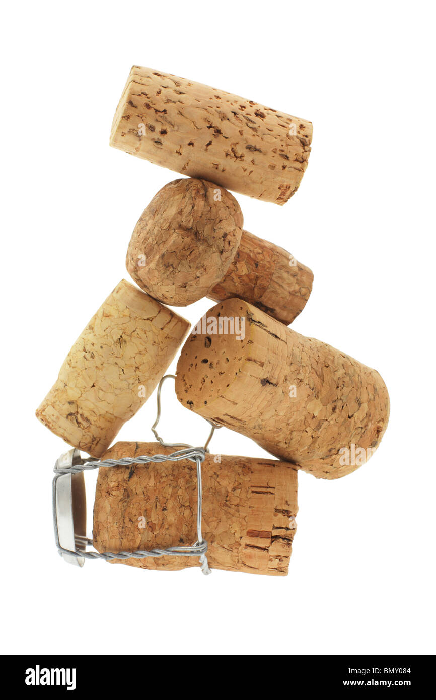 Cork Stoppers Stock Photo